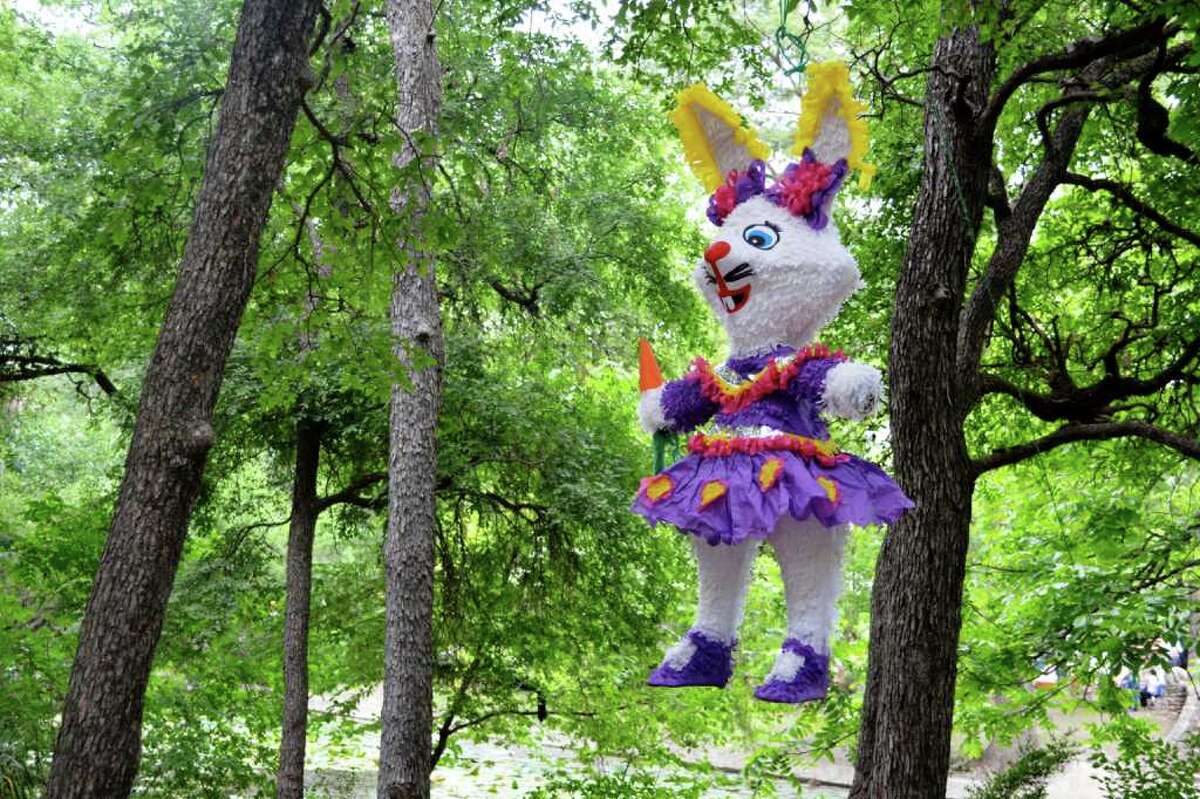 Bunny trail leads to park