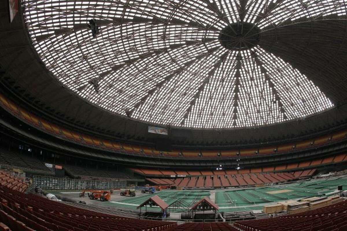 View of the Reliant Astrodome seen Tuesday, April 3, 2012, in Houston. (Melissa Phillip / Houston Chronicle)
