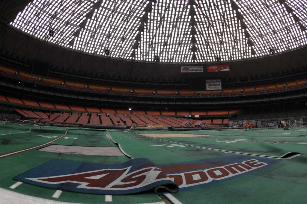 Never forget that the Astrodome's groundbreaking ceremony was DONE WITH GUNS  