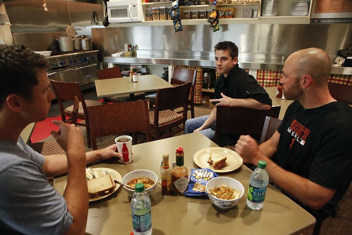 Team chef's food a hit with Giants