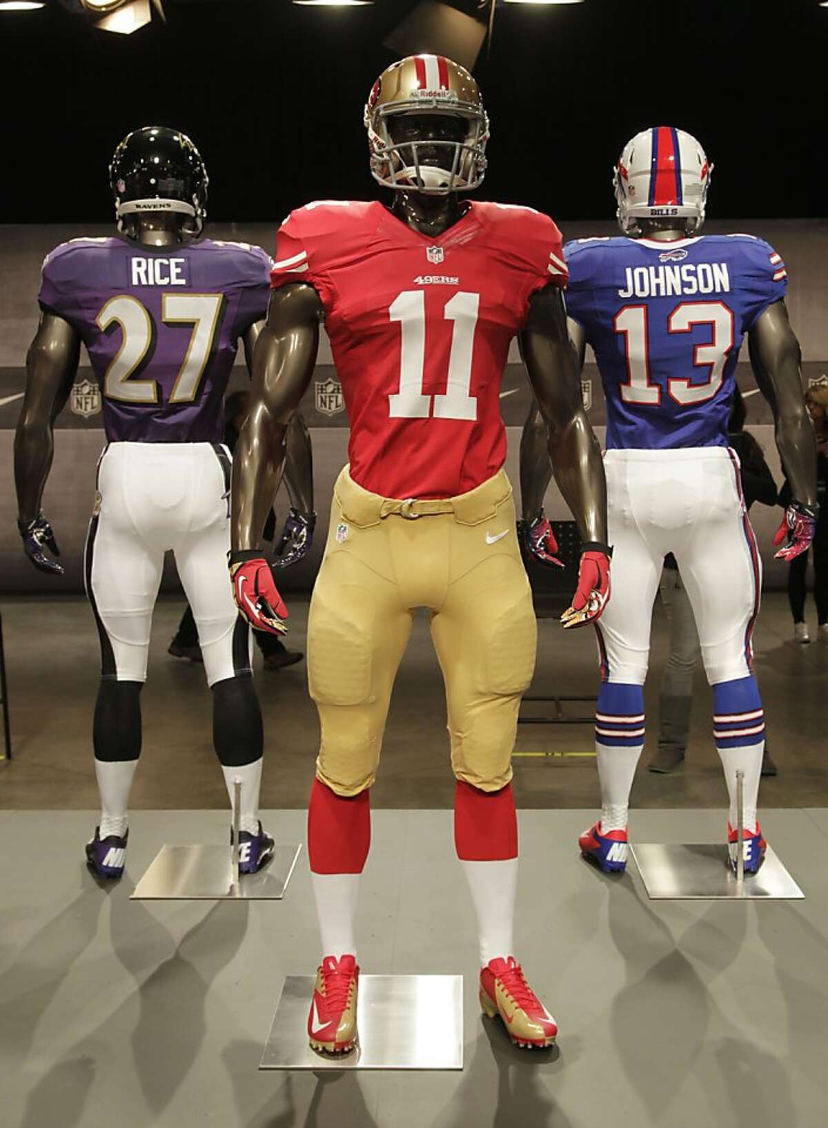 St. Louis Rams, Football Fashion: Nike Unveils (Sort of) New Uniforms for  NFL