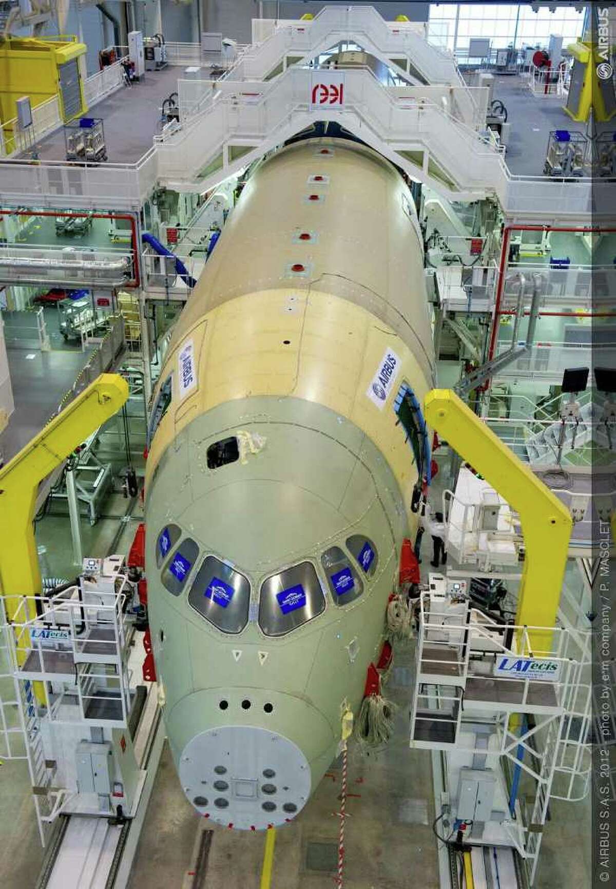 Airbus starts assembling first A350 XWB