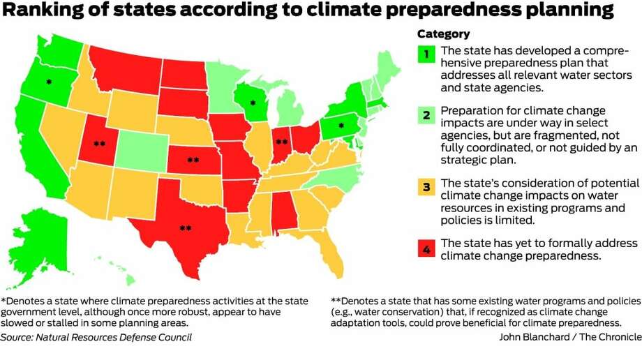 California at top in climate-change preparedness - SFGate