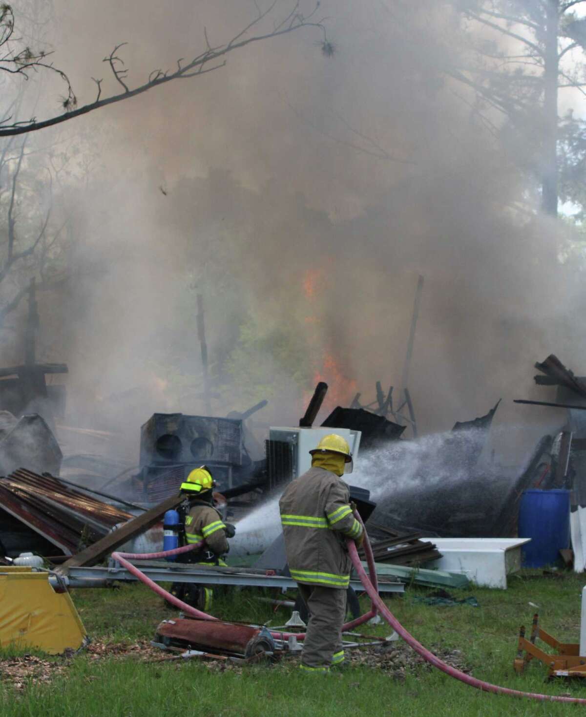 Beaumont Colony shop destroyed by flames