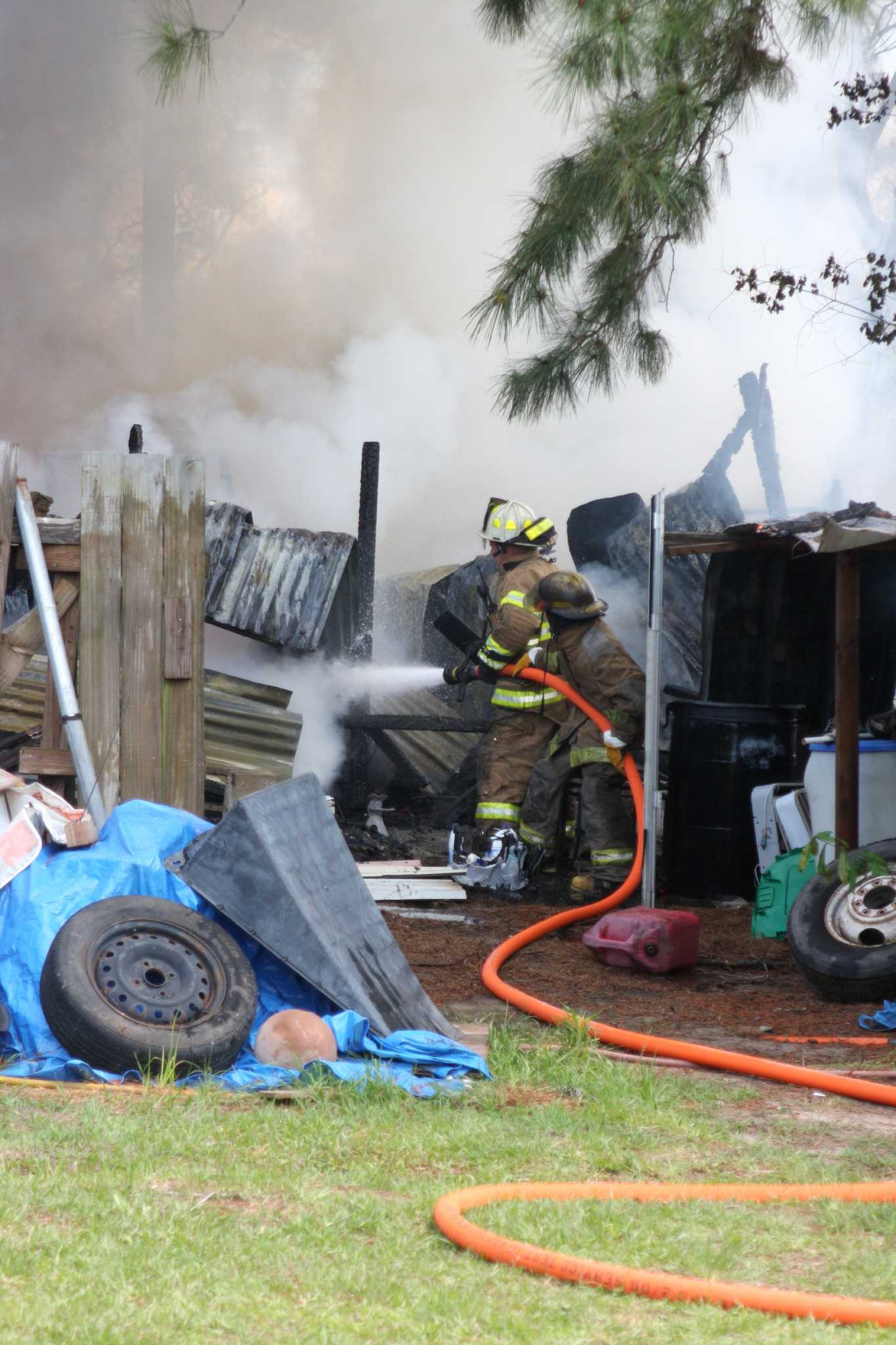 Beaumont Colony shop destroyed by flames