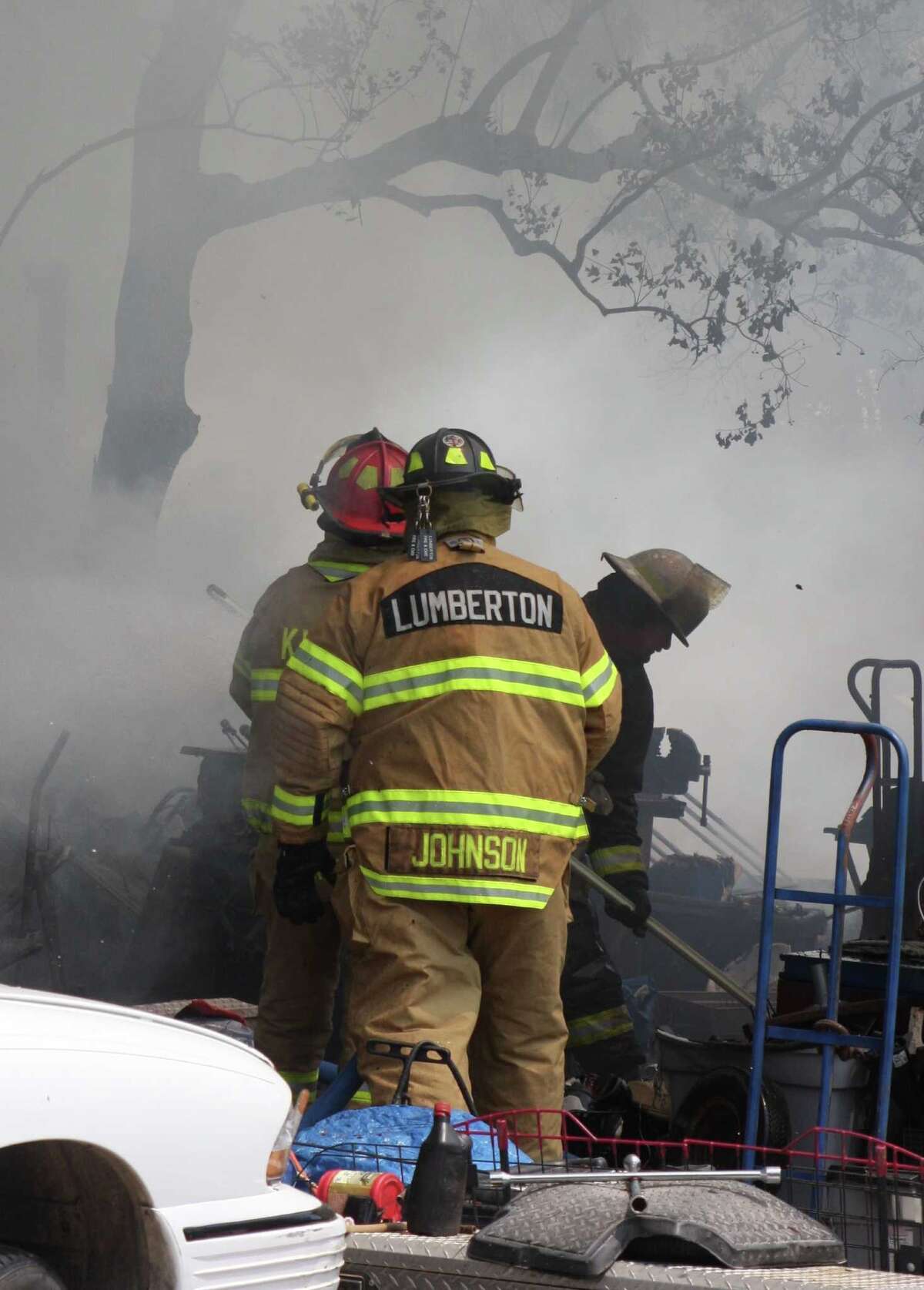 Beaumont Colony shop destroyed by flames
