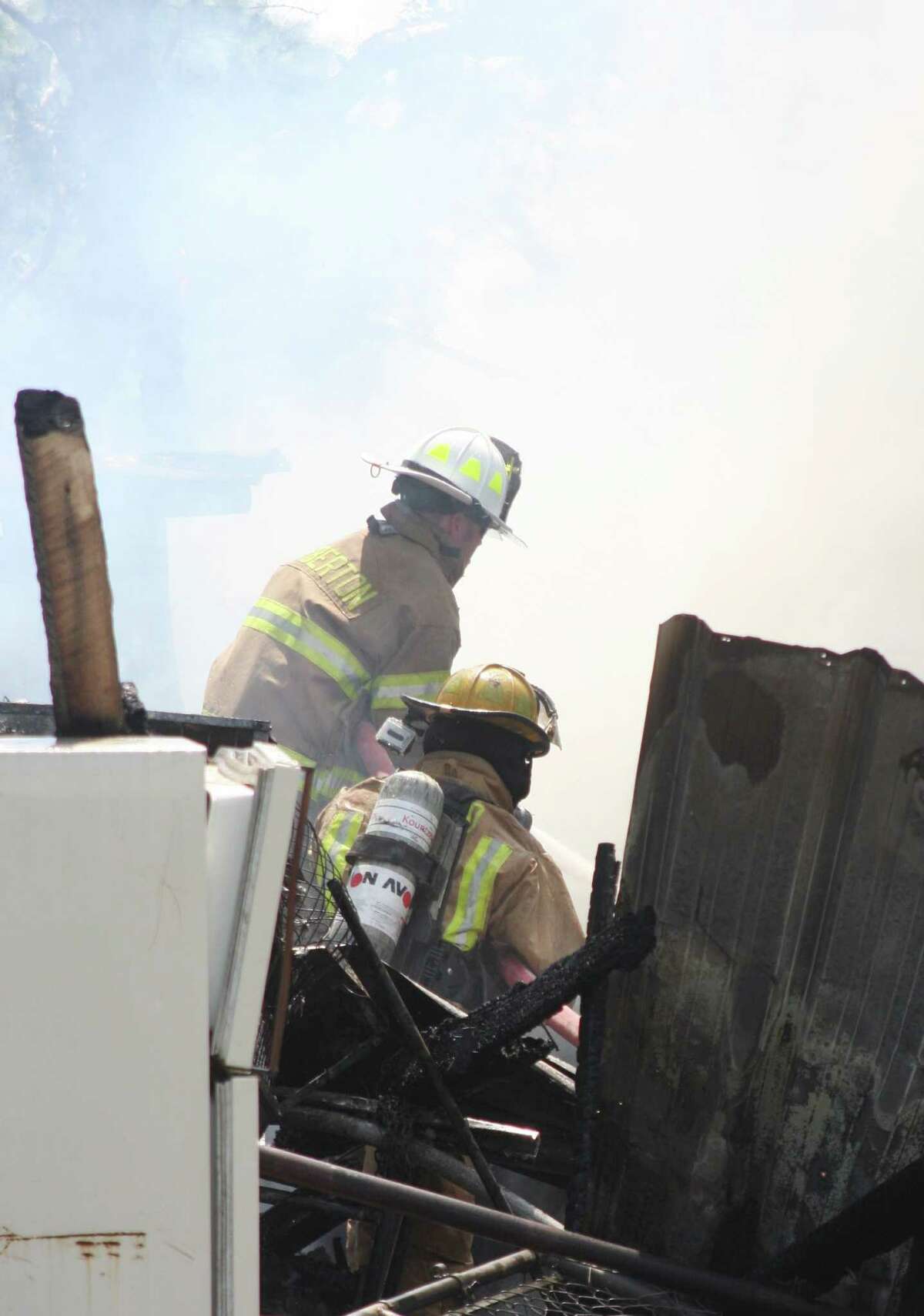 Beaumont Colony shop destroyed by flames