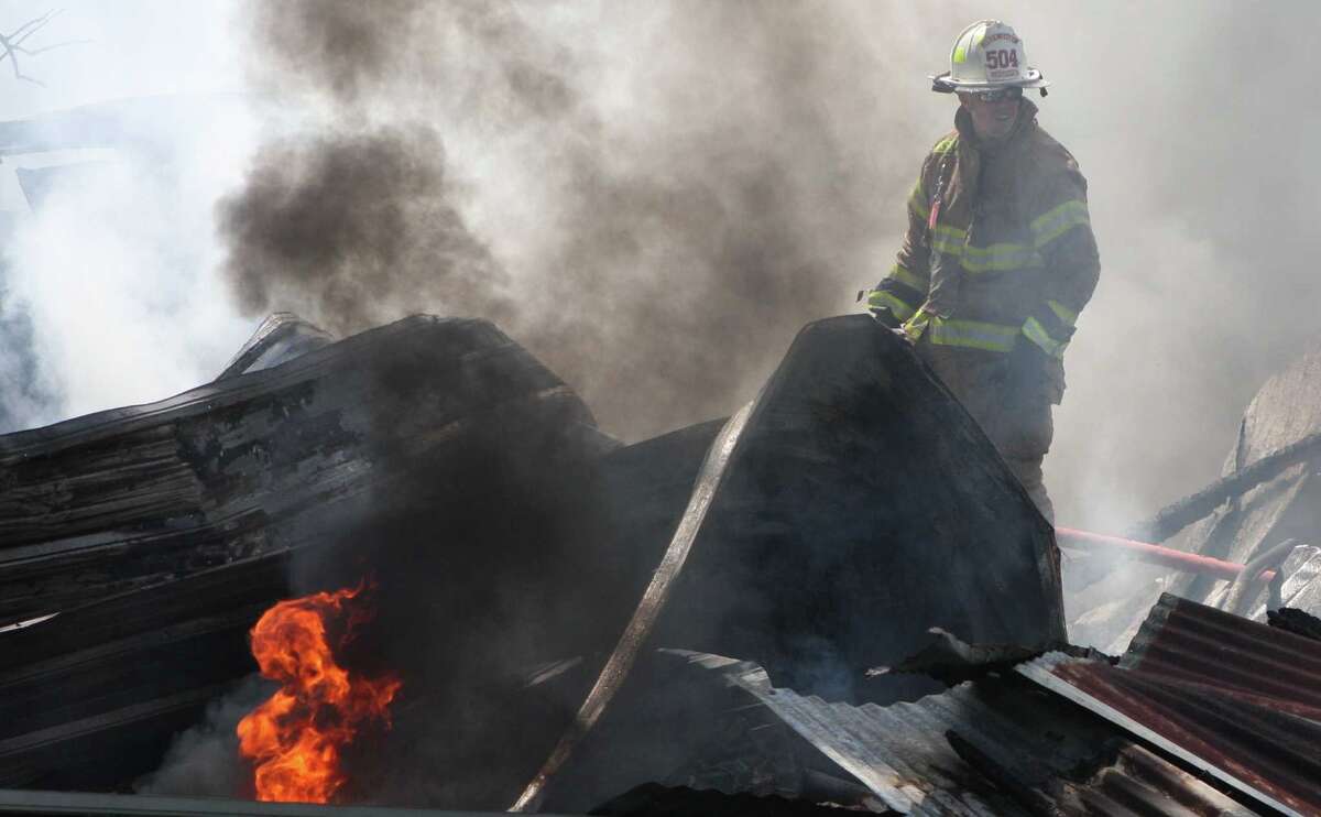 Beaumont Colony shop destroyed by flames