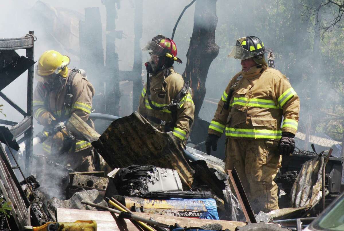Beaumont Colony shop destroyed by flames