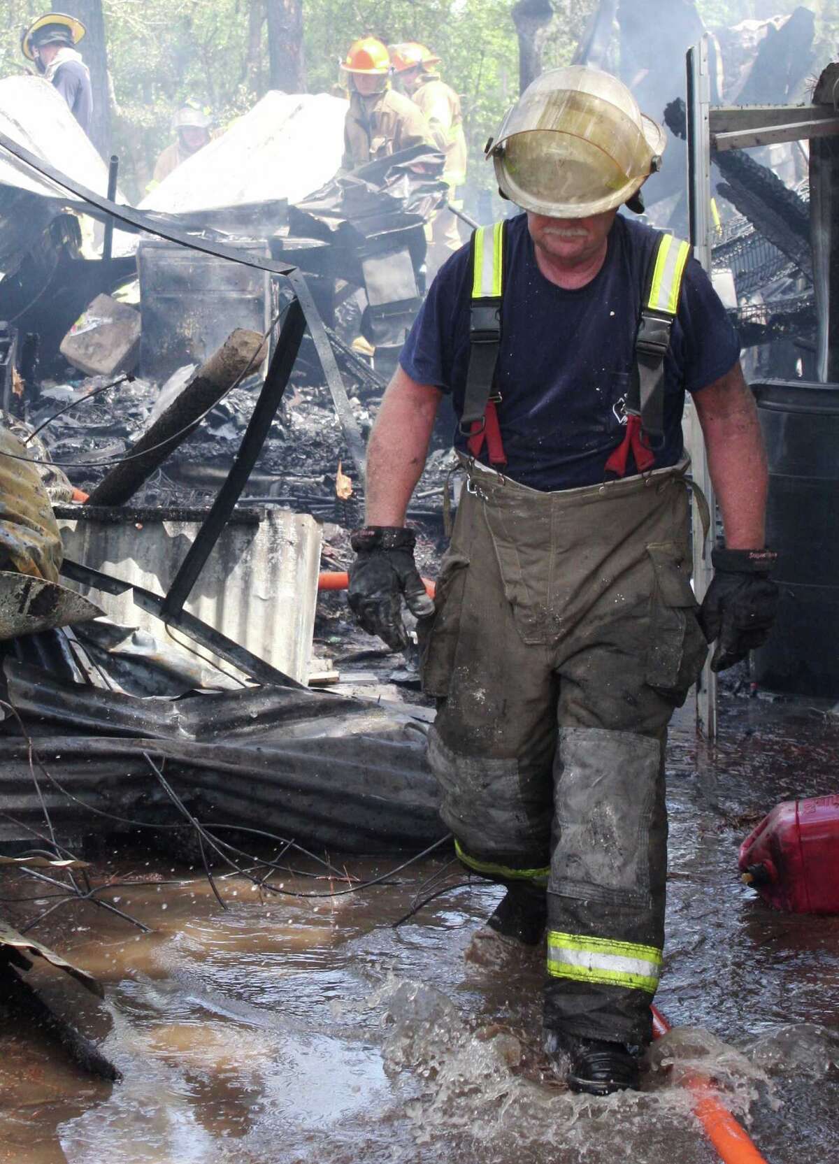 Beaumont Colony shop destroyed by flames