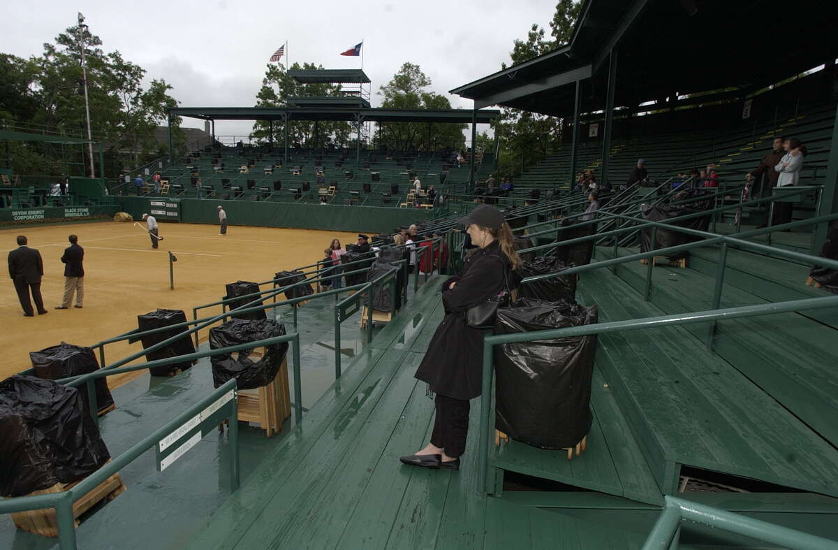 On tennis Players love center court at River Oaks