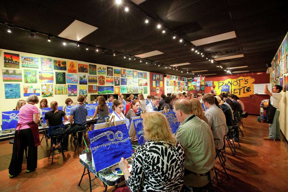 The Paint Pub Clear Lake area now has a brush with fun