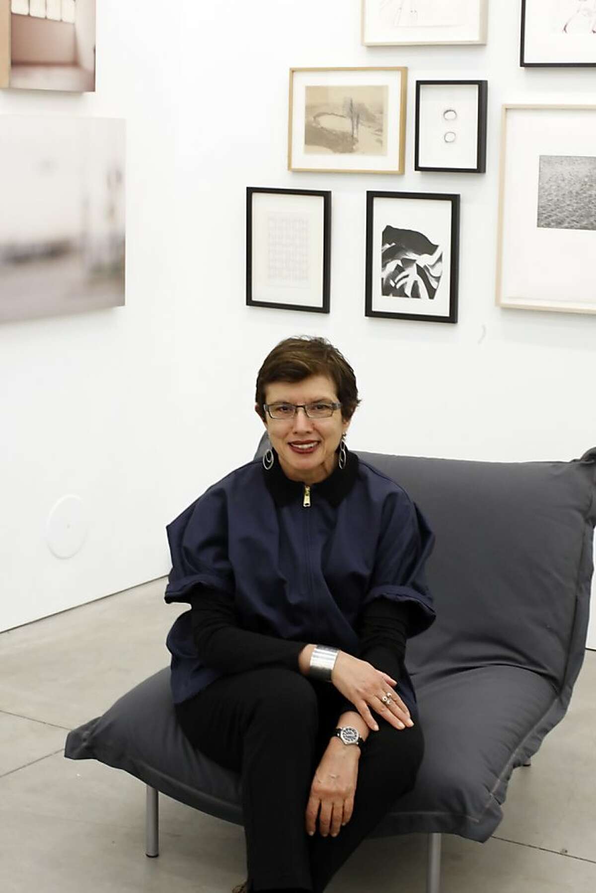 Leonore Pereira at the privet family gallery in San Francisco, Ca on March 27, 2012.