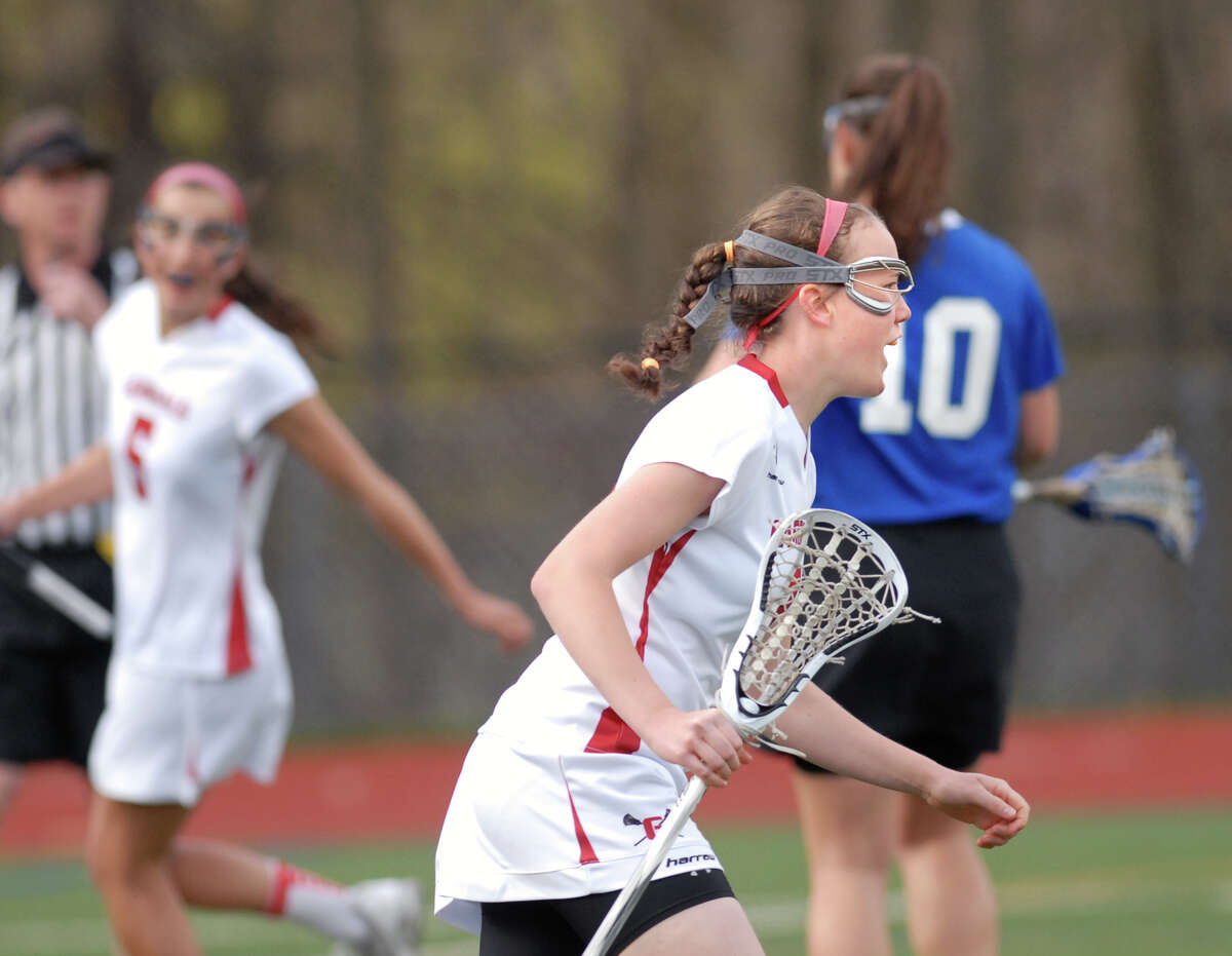 Feeney scores seven goals as Greenwich girls lacrosse team upends ...