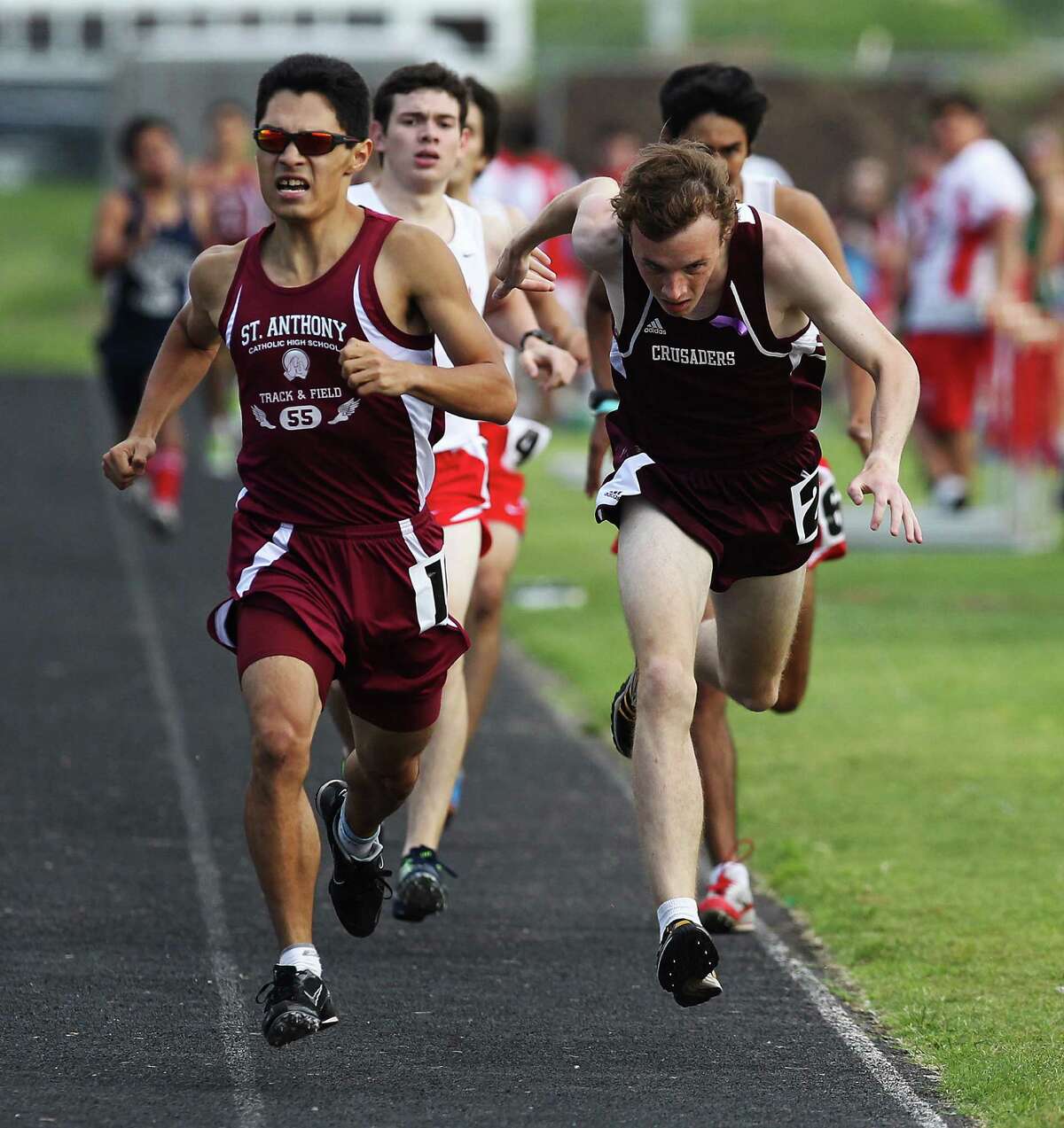'Smaller' St. Anthony wins big at TAPPS district meet
