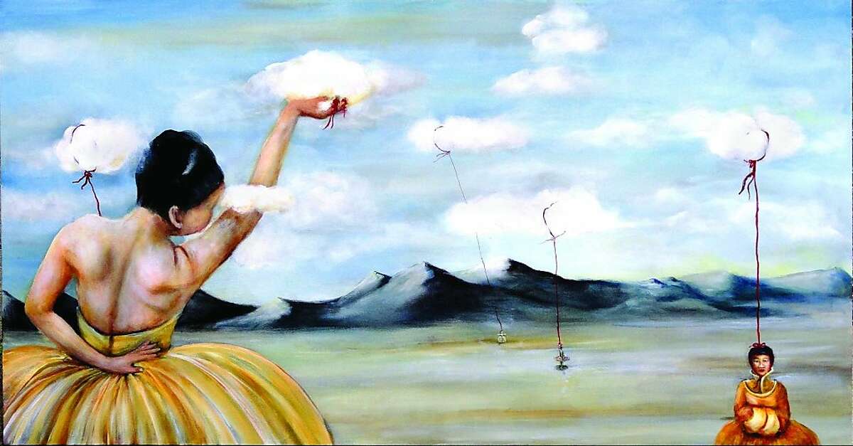 Circus Series: The Cloud Walkers (2011) by Cynthia Tom. Courtesy of the artist.