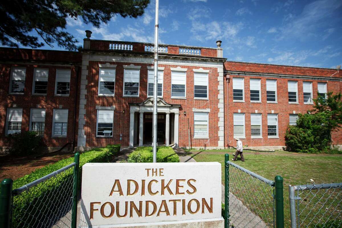 David Adickes converted the Huntsville High School at the Adickes Art Foundation Museum, Wednesday, April 11, 2012, in Huntsville.