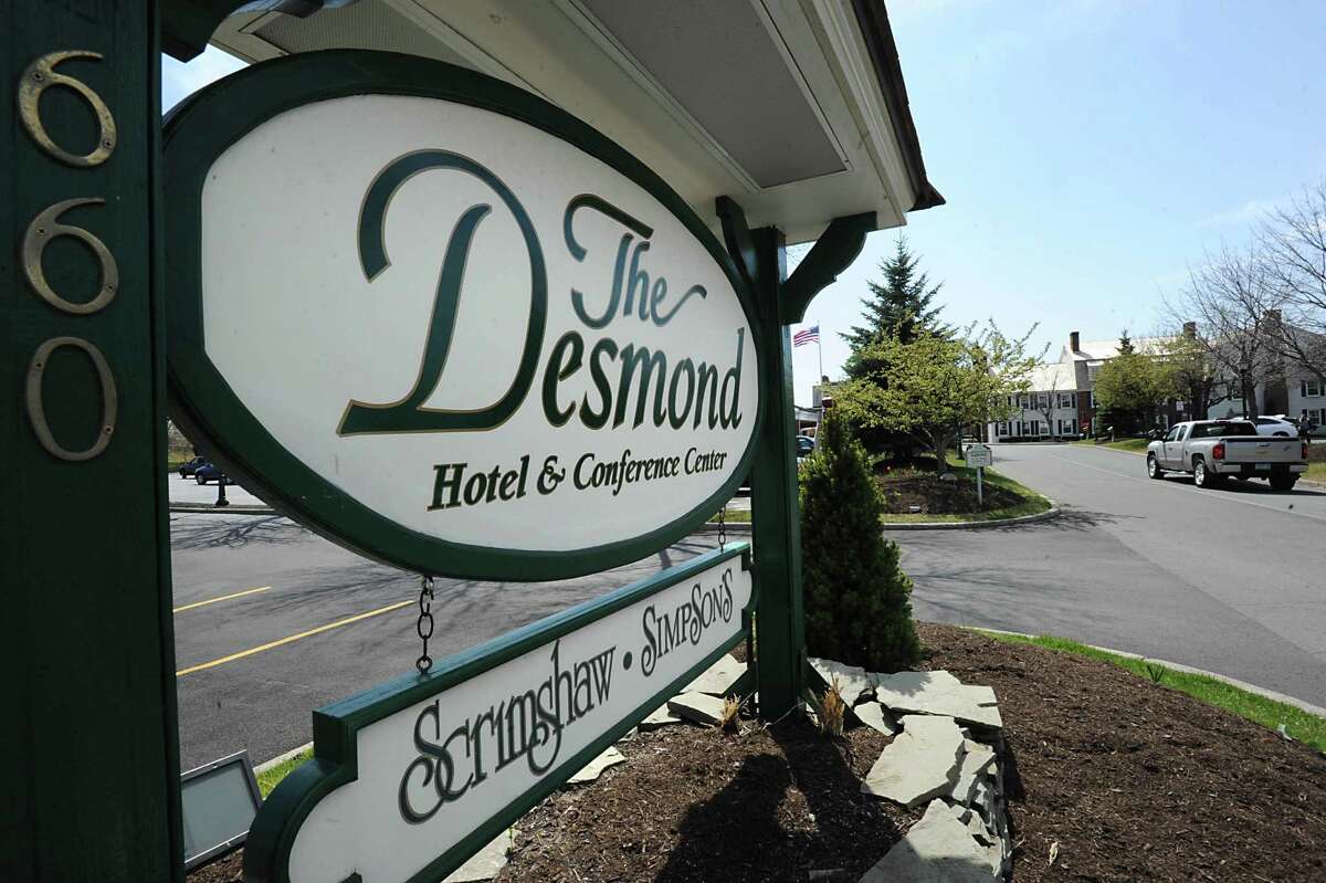 Exterior of The Desmond hotel April 13, 2012 in Colonie, N.Y. (Lori Van Buren / Times Union)