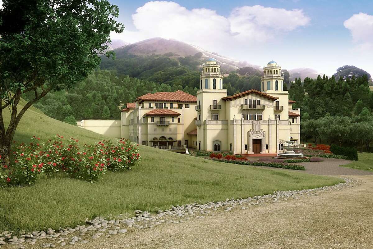 File - In this file photo of an artist rendering released by Lucas Films, a drawing of the proposed Industry Light & Magic campus, is shown. Lucasfilm Ltd., the force behind the Star Wars movies, said it has abandoned plans to build a big digital production studio on historic farmland in northern California, citing opposition from neighbors worried the environmental impact. The company owned by filmmaker George Lucas said it planned to construct new facilities elsewhere. (AP Photo/Lucas Films, file)