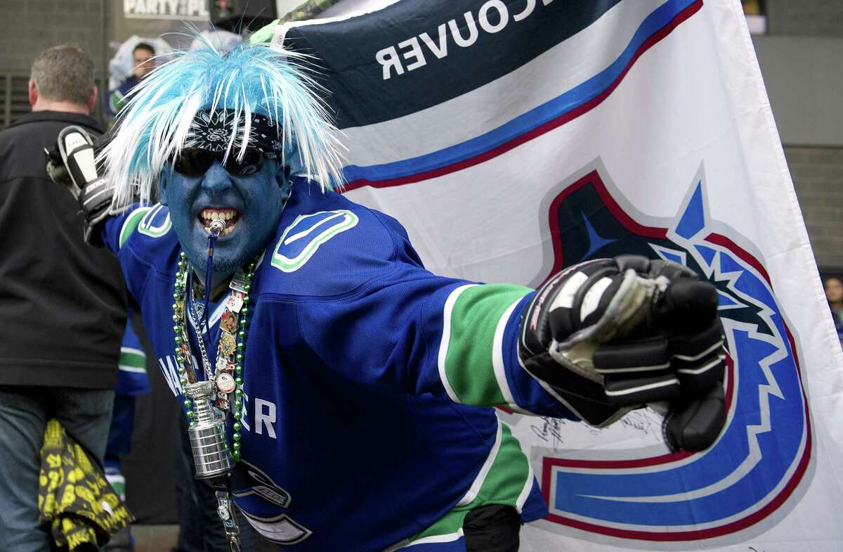 Columnist Mike Cardillo may not be as enthusiastic a Vancouver Canucks fan as Andrew Nicholson, who's getting into game mode Wednesday before the start of a playoff series between his team and the Los Angeles Kings. While Cardillo cheers for the Canucks, maybe we should all be faithful he's not that enthusiastic a fan.