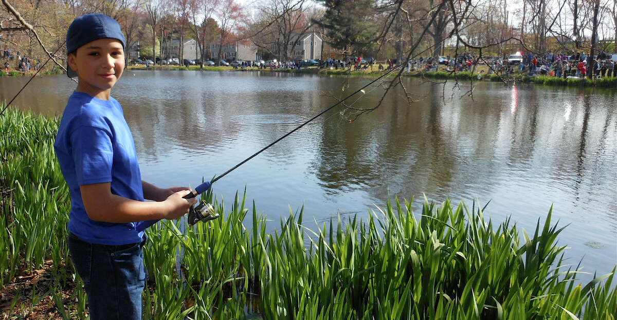 Trout, prizes lure young anglers to PAL Derby