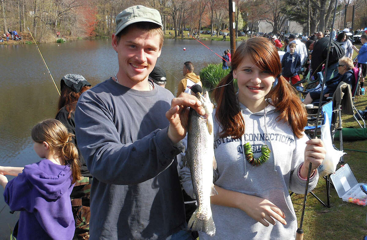 Trout, prizes lure young anglers to PAL Derby