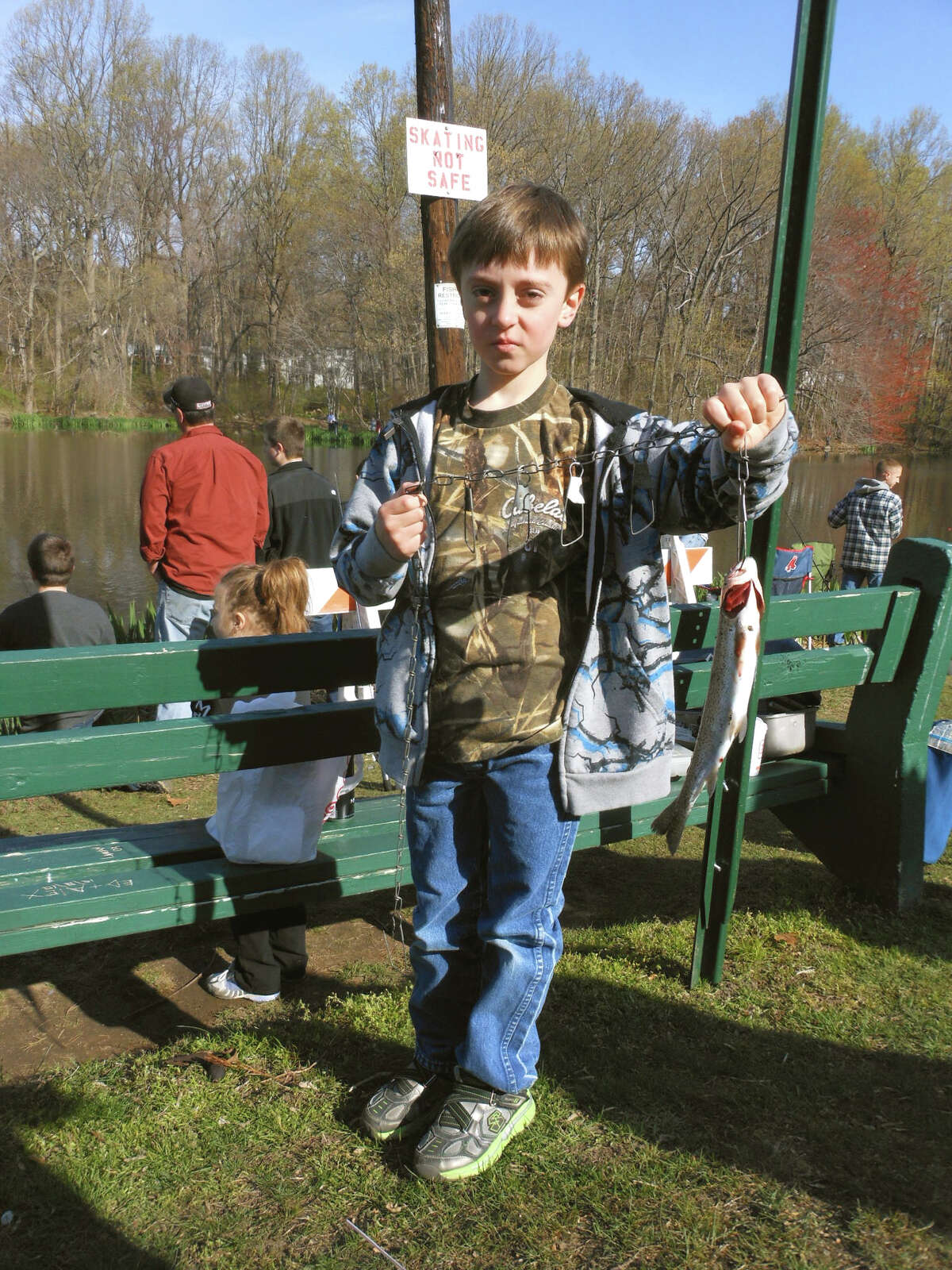 Trout, prizes lure young anglers to PAL Derby