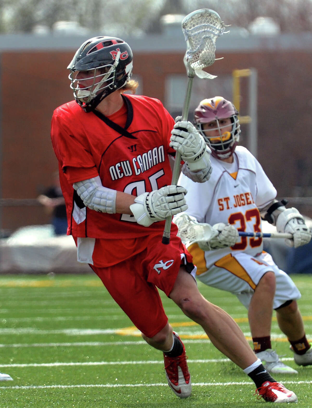 St. Joseph boys lacrosse falls to New Canaan