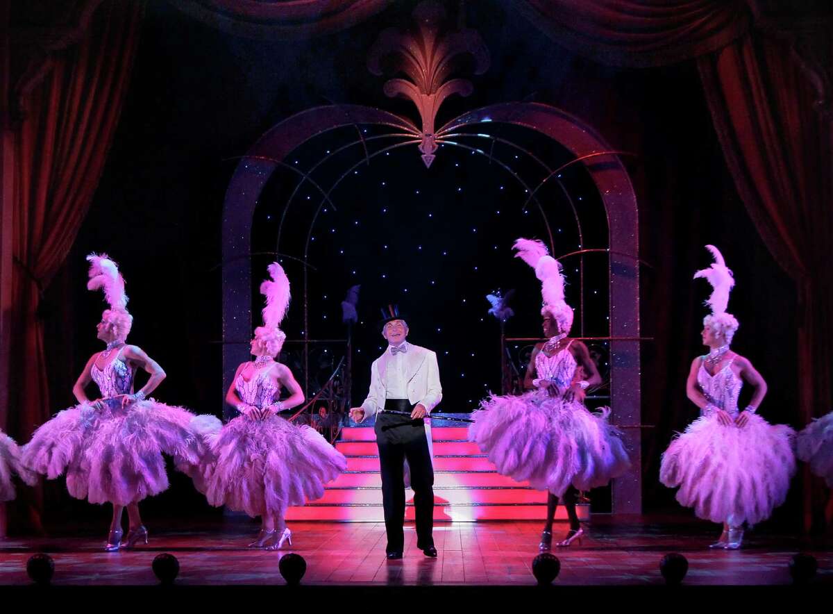 George Hamilton in touring production of "La Cage aux Folles," presented by Theatre Under the Stars.