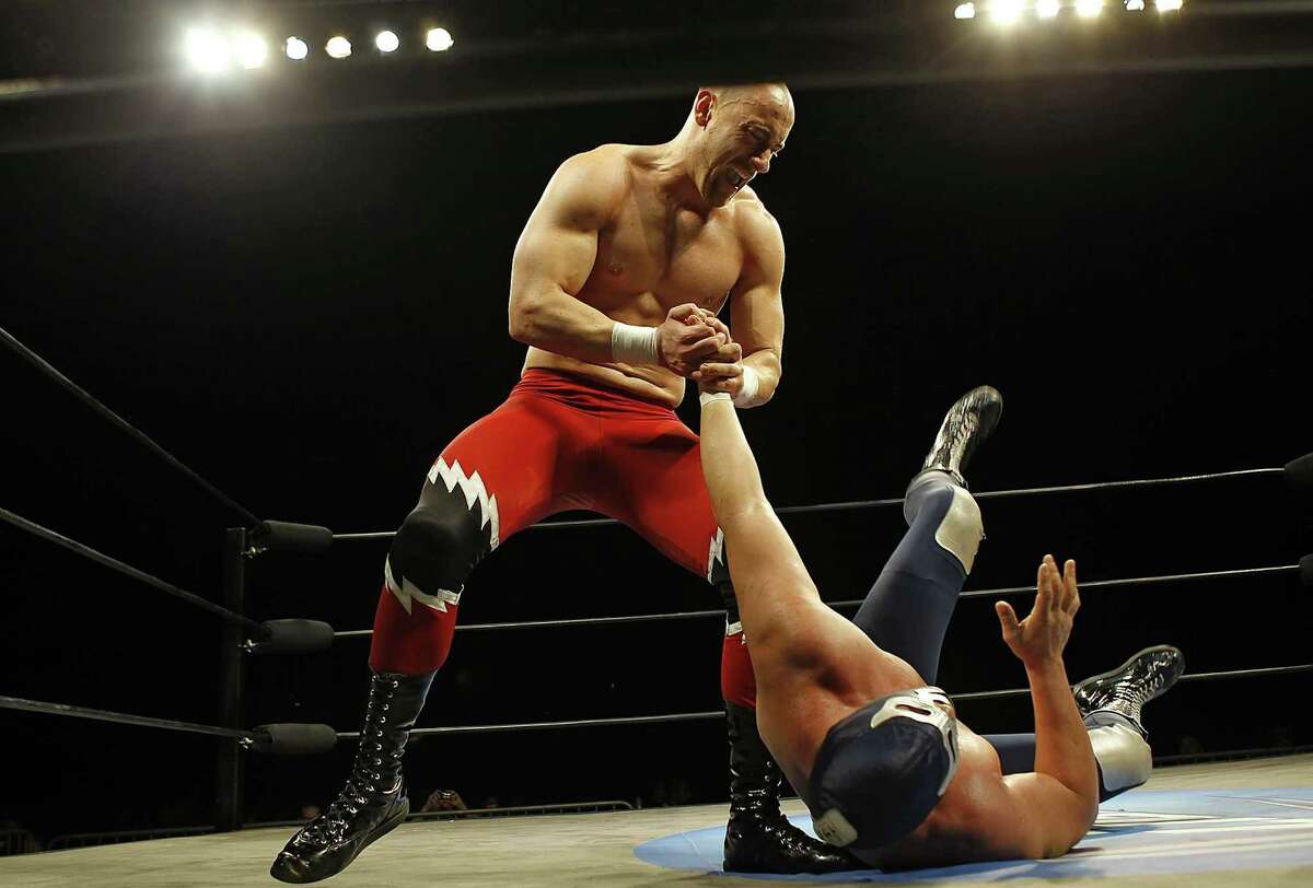 Wrestler R.J. Brewer is happy to take the heat