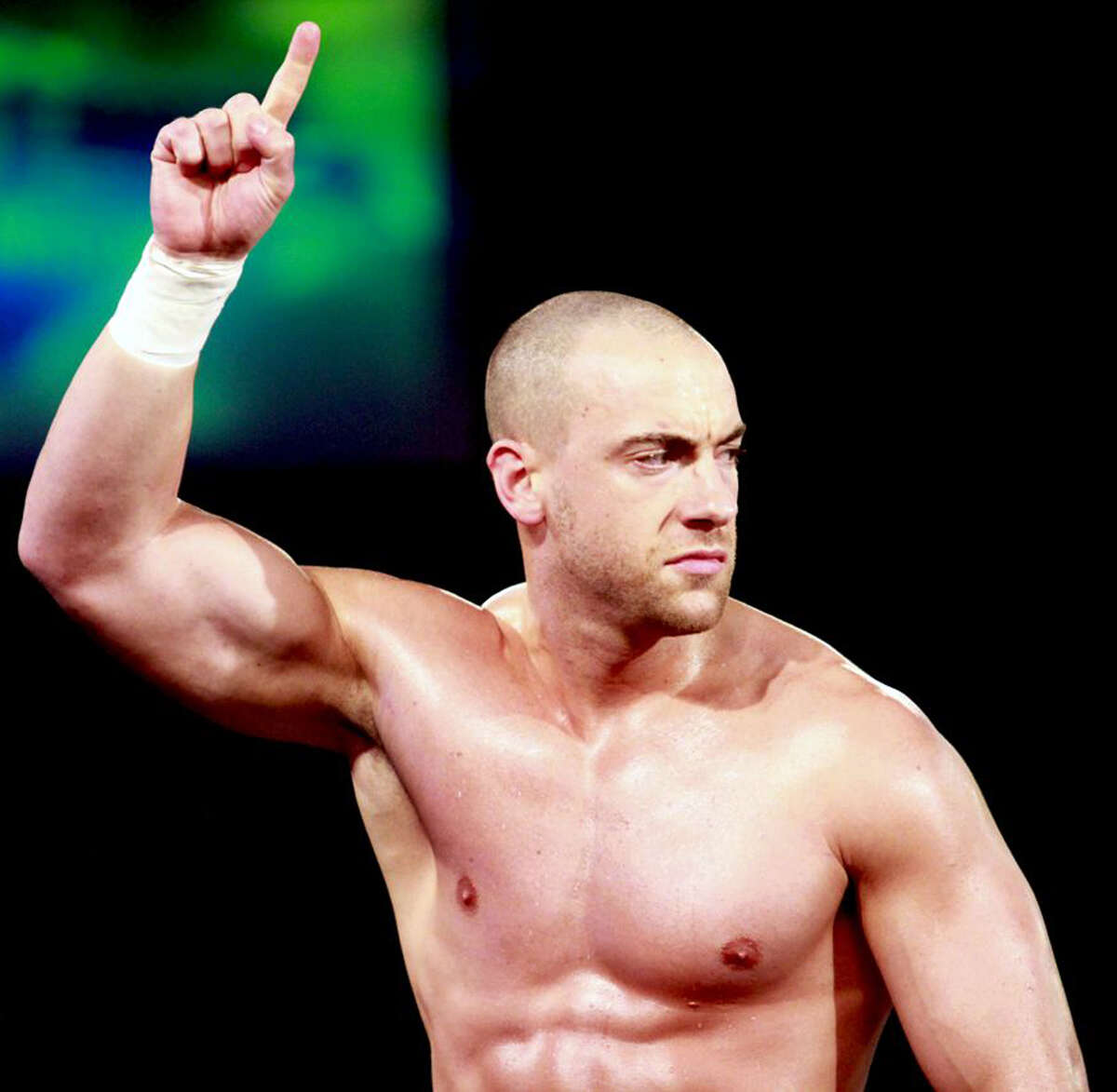 Wrestler R.J. Brewer is happy to take the heat