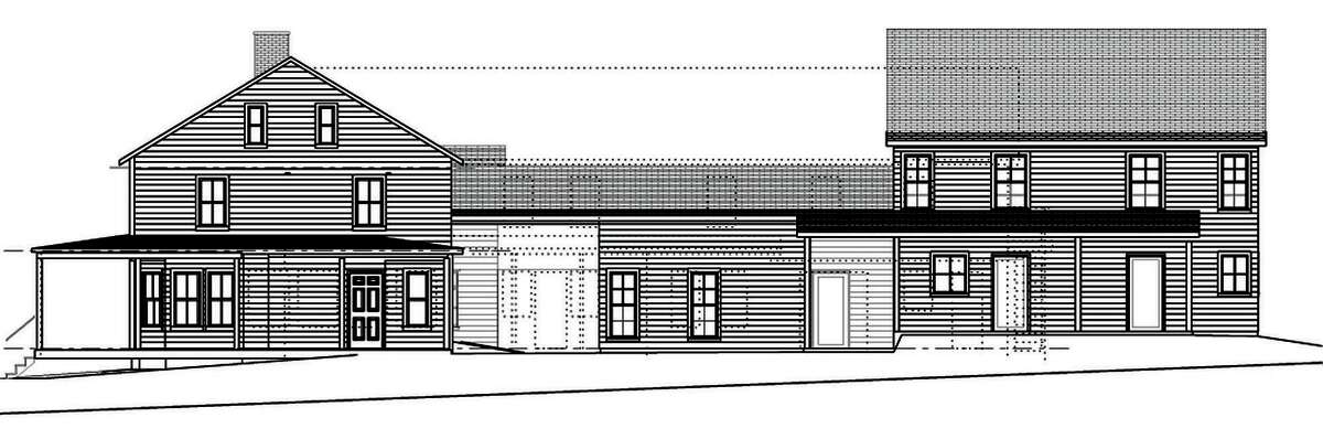 SPECTRUM/This architect's rendering of the Stuart Farm affordable housing project now under construction in Kent is by Steve Lasar. March 2012