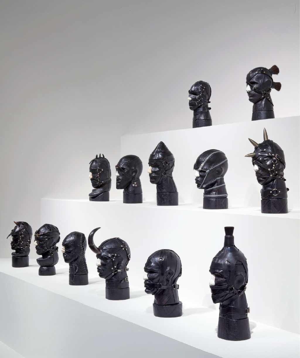 On exhibit Nancy Grossman 'Tough Life Diary' at the Tang