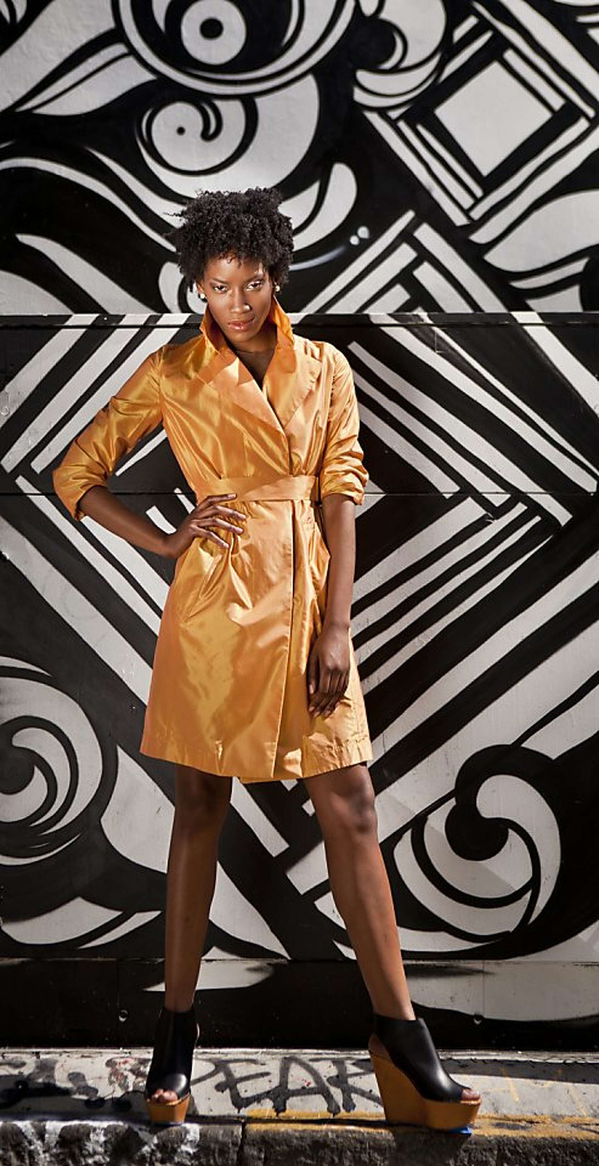 CTHY LUXURY MATERIAL TIELOCKEN COAT 2 Trench Coats – a French 