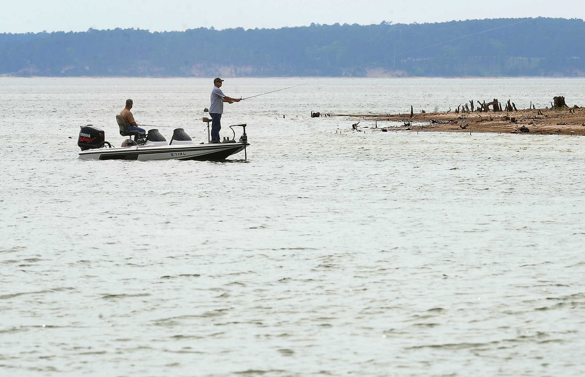 Giant Vortex Draining Lake Texoma