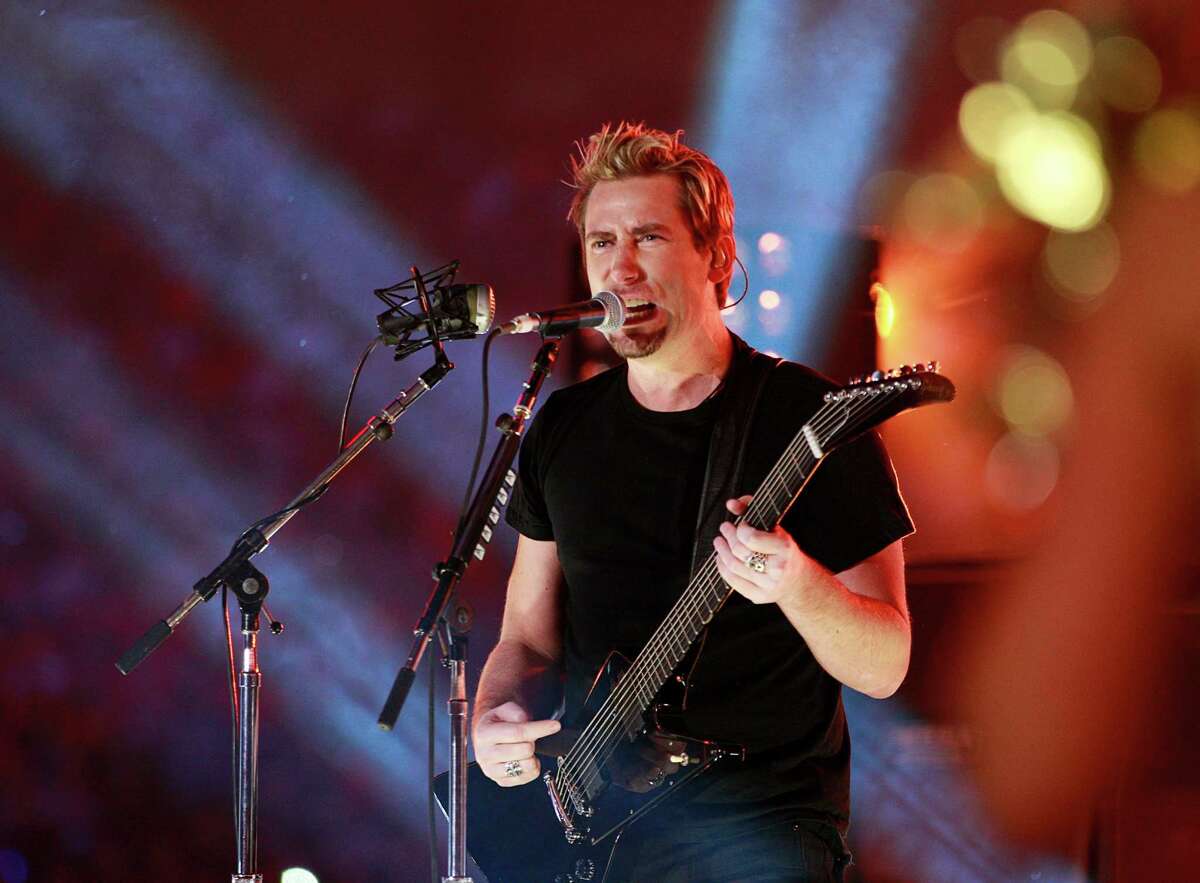 Chad Kroeger, lead singer of Nickelback, performs during halftime of the CFL 99th Grey Cup November 27, 2011 at BC Place in Vancouver, British Columbia, Canada. 
