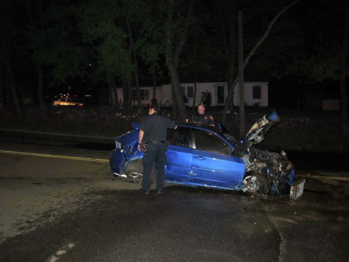 Driver ejected, severely injured in crash