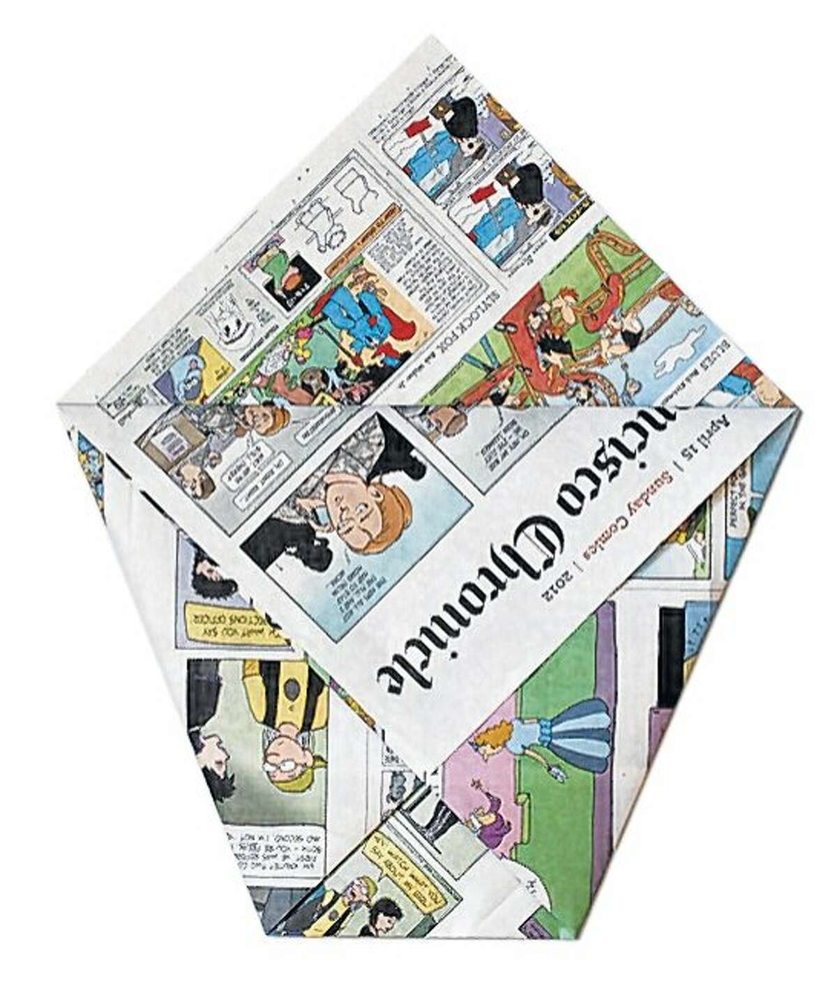 How to make a newspaper recycling bucket liner