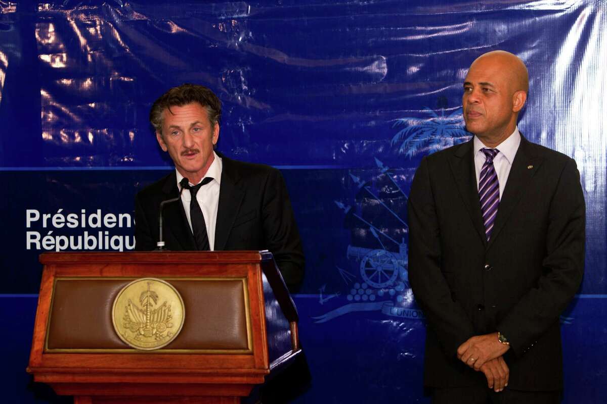 Sean Penn says he's in Haiti for the long haul