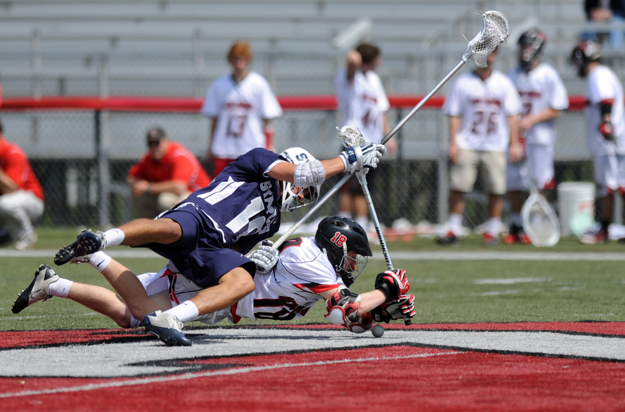 New Canaan beats Staples in boys lacrosse