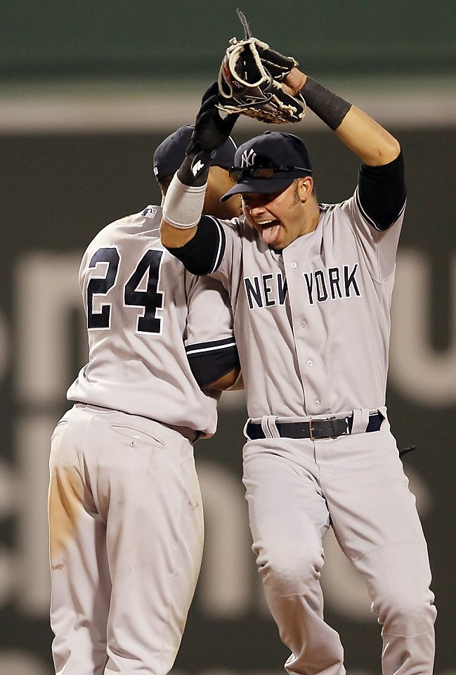 Nick Swisher powers Yankees in 15-9 comeback win over Red Sox 