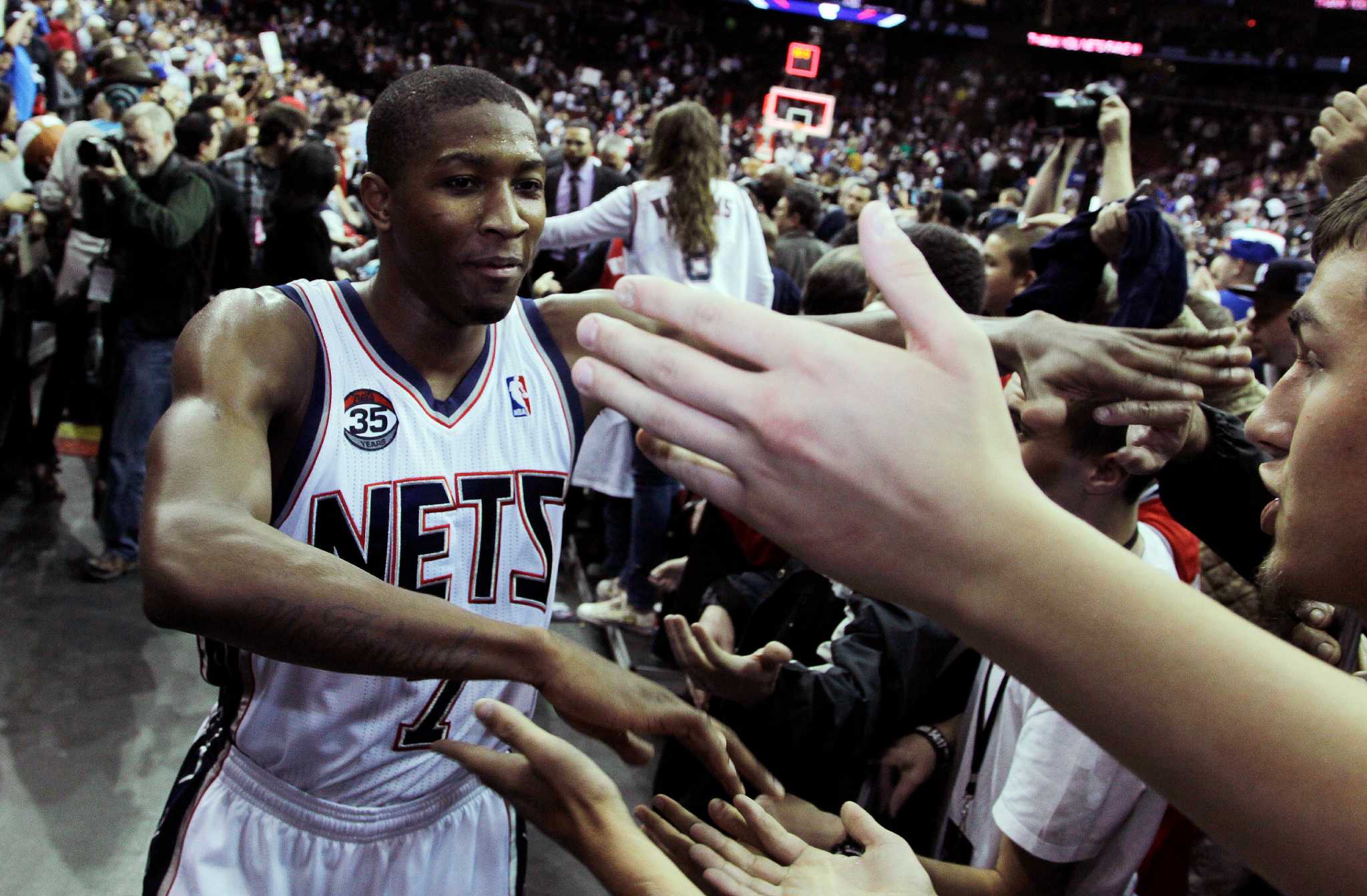 Fullcourt press 76ers clinch playoffs in Nets' final game in New Jersey