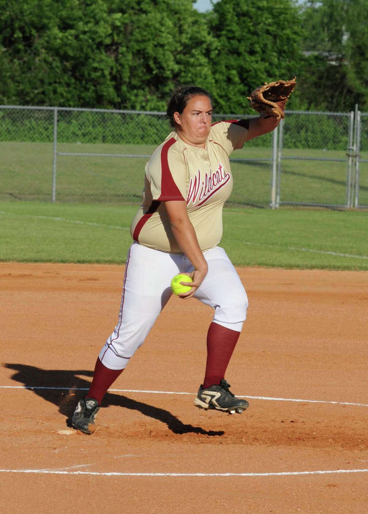 Softball Cy Woods has big dreams