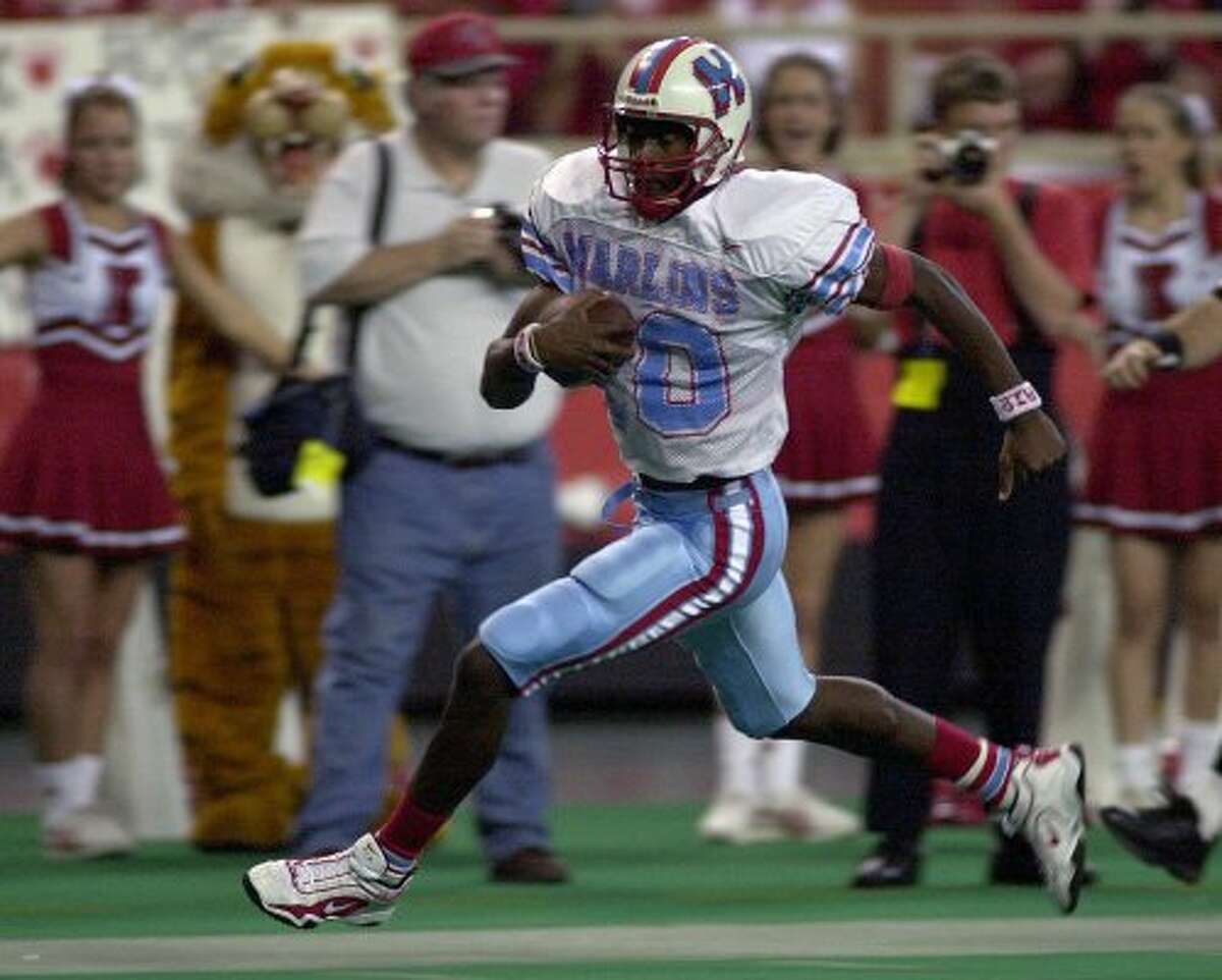 Vince Young, Houston Madison (1999-2001) Young accounted for 12,987 total yards in three years as a starter at Madison. He was Heisman Trophy runner-up in 2005, when he led the University of Texas to the BCS national championship and accounted for 467 yards in a 41-38 Rose Bowl win over USC. He has played six NFL seasons with the Titans and Eagles. (Christobal Perez / Houston Chronicle)