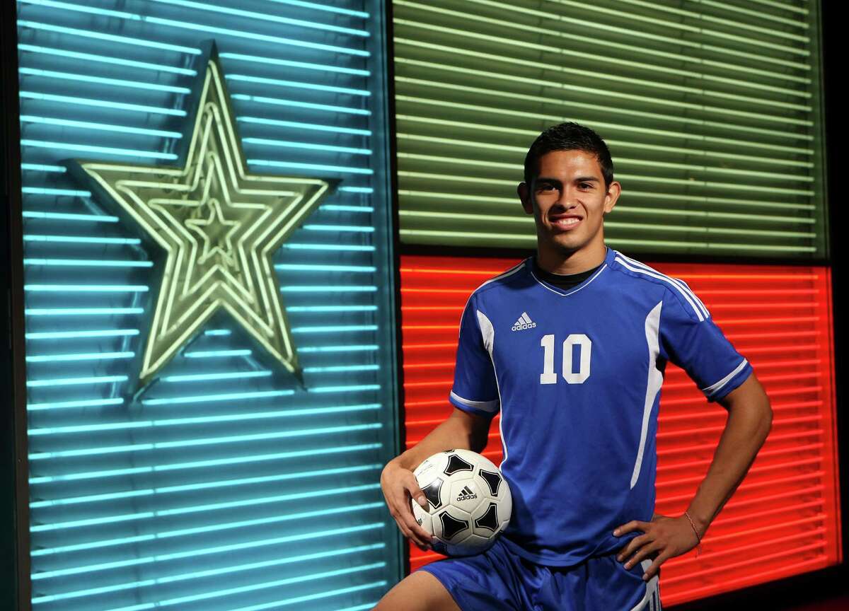 SPORTS: WINTER 2012 All Area Team: Alex Santamaria, Jay Soccer, photographed at the Institute of Texan Cultures. Helen L. Montoya/San Antonio Express-News