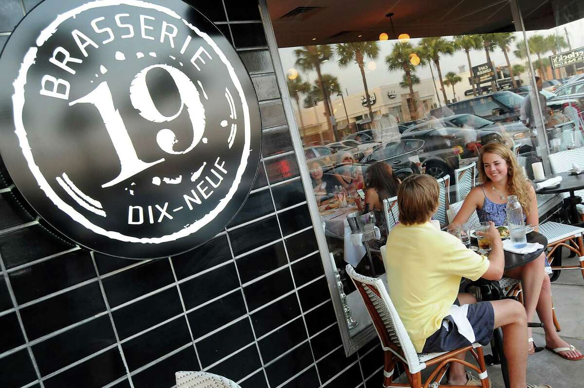 By day or late night, Brasserie 19 on West Gray is a place to see and be seen.