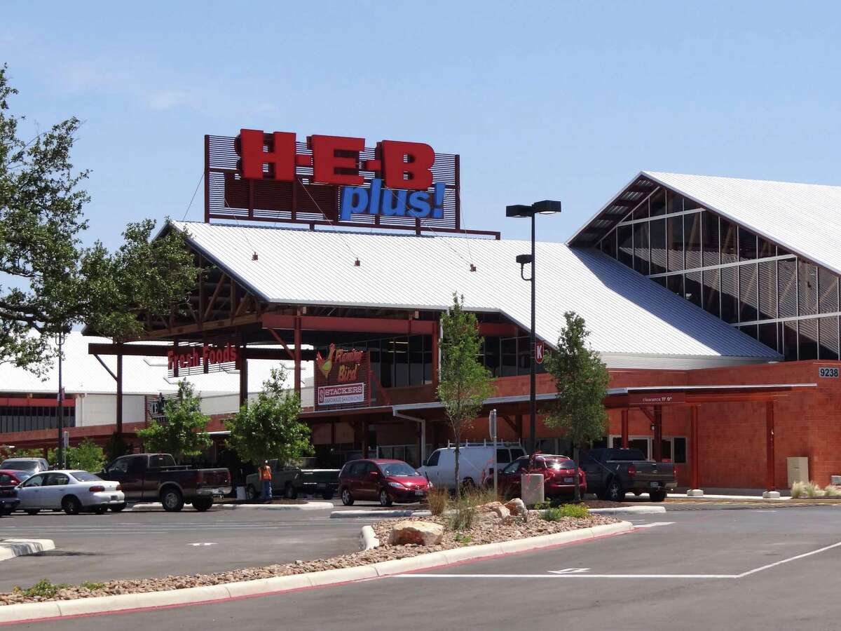 The new H-E-B Plus at Loop 1604 and Bandera Road is built on 44 acres and has over 1,180 parking spaces.