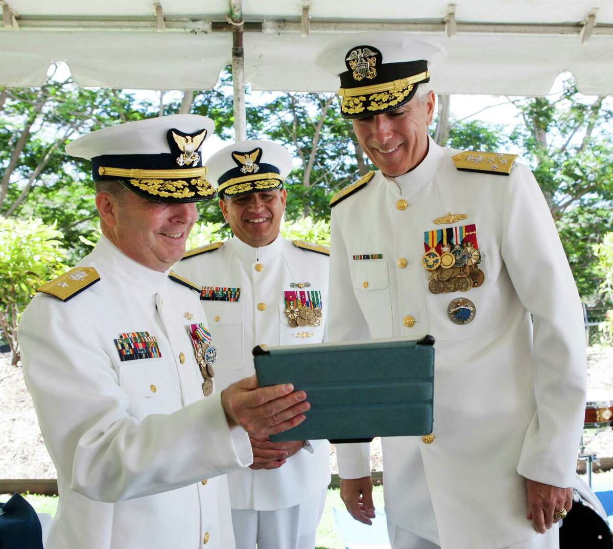 For Rear Adm. Rendon, it's a family affair