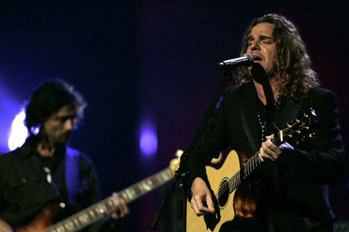 The Mexican band Mana performs during the 2006 MTV Latin Video Music Awards at the Palacio de los Deportes in Mexico City on Thursday Oct. 19, 2006.