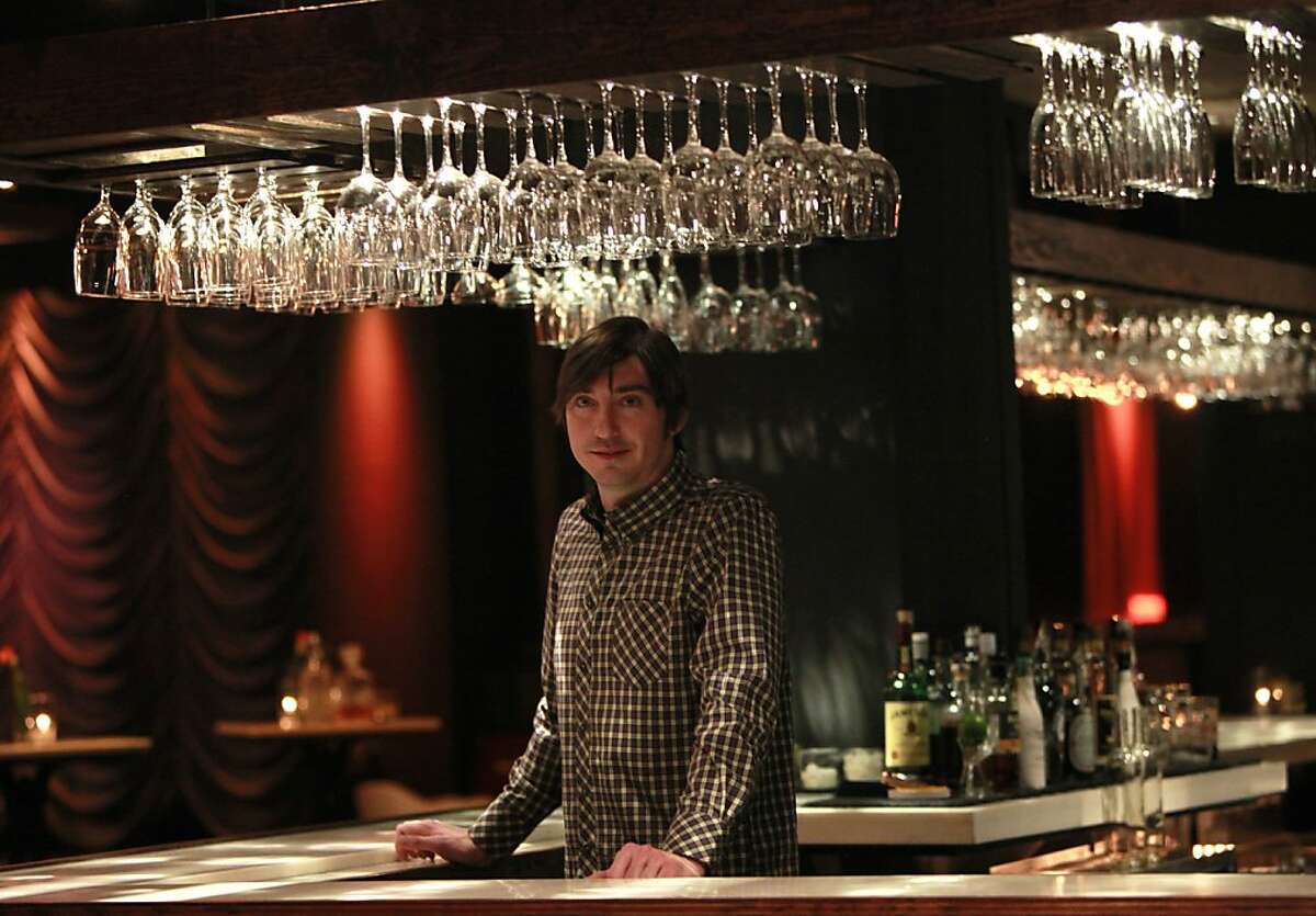Doug Dalton, owner of the new Local Edition bar, in San Francisco, California on Friday, April 13, 2012.